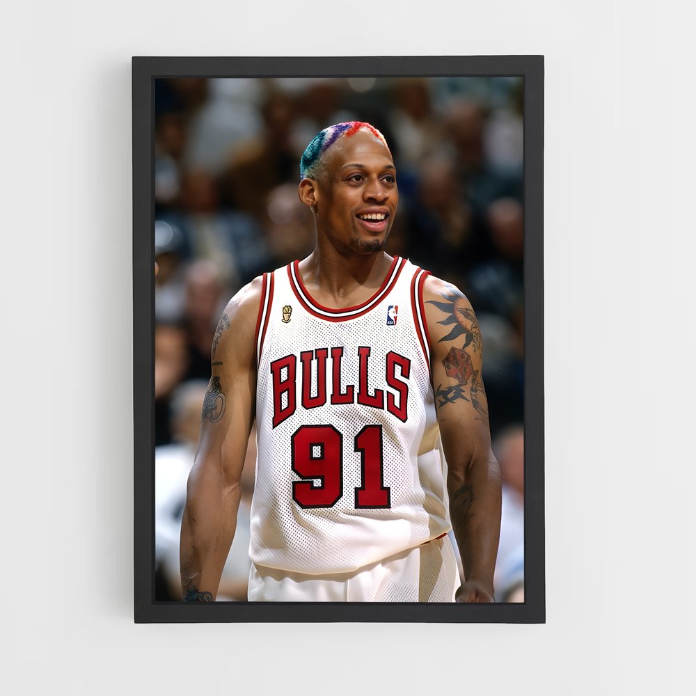 Poster The Worm in Action – affiche Basketball (vue 2)